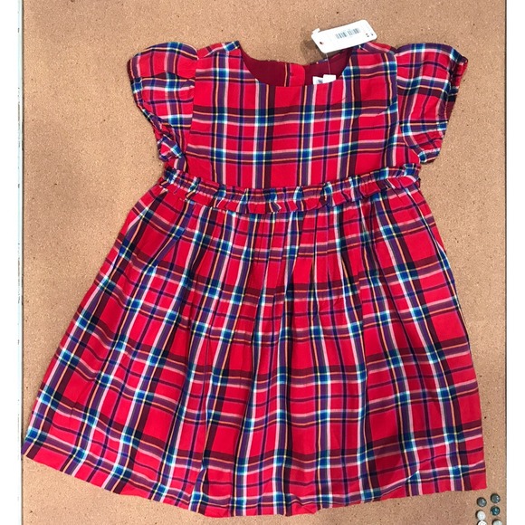 Gymboree Other - Gymboree Girls Red Plaid Holiday Dress 2T Christmas Party NWT